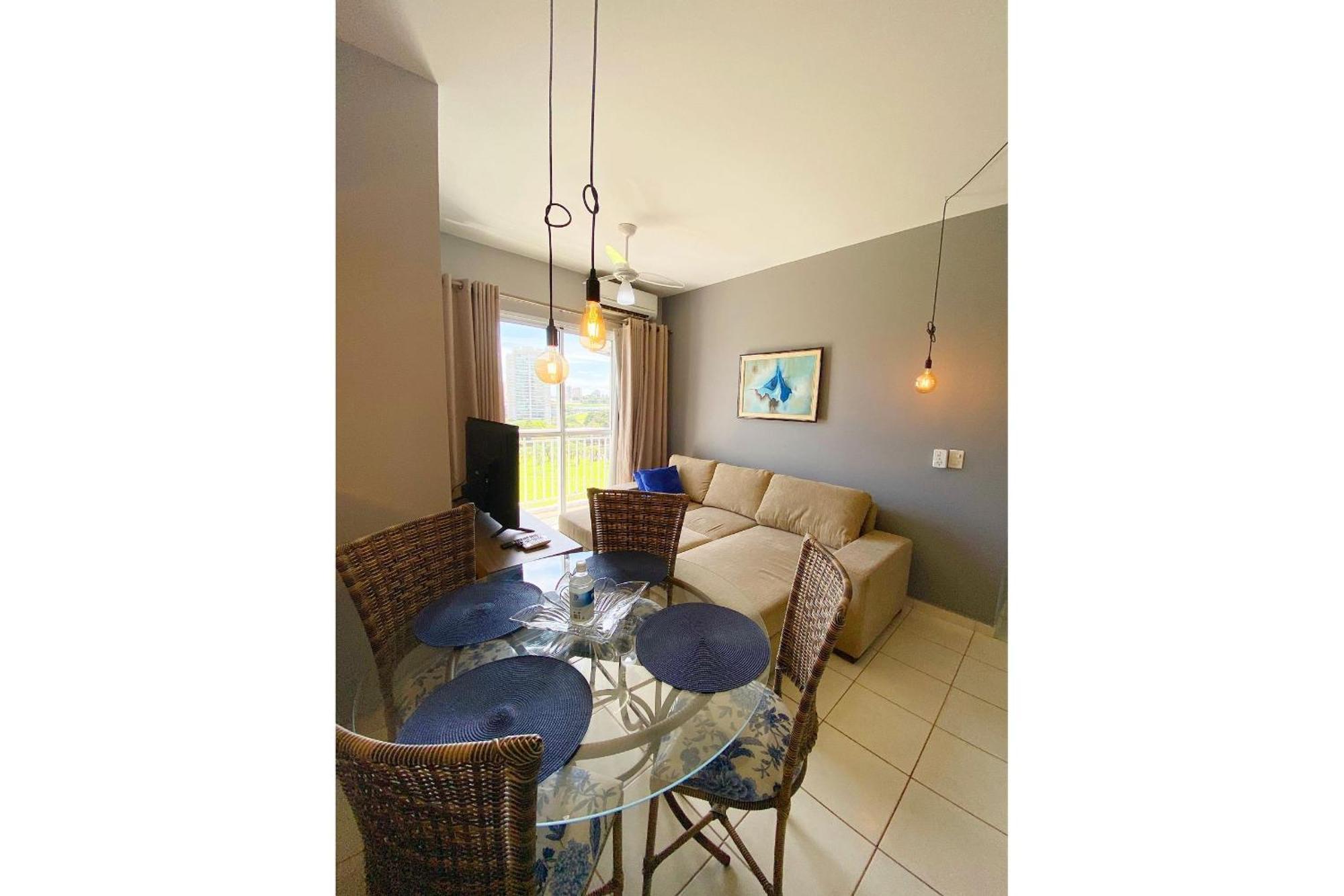 Apartmán Apto Com 2 Quartos Prox Ao Rib Shopping. Wifi + Ac Ribeirão Preto Exteriér fotografie